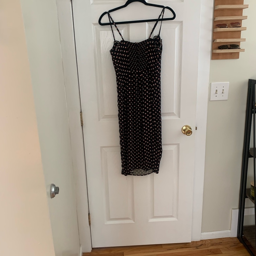 Reformation Blue Sheath Dress Sweetheart Neckline Midi - Picture 4 of 7